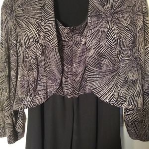 Alex Evening floor length dress with jacket